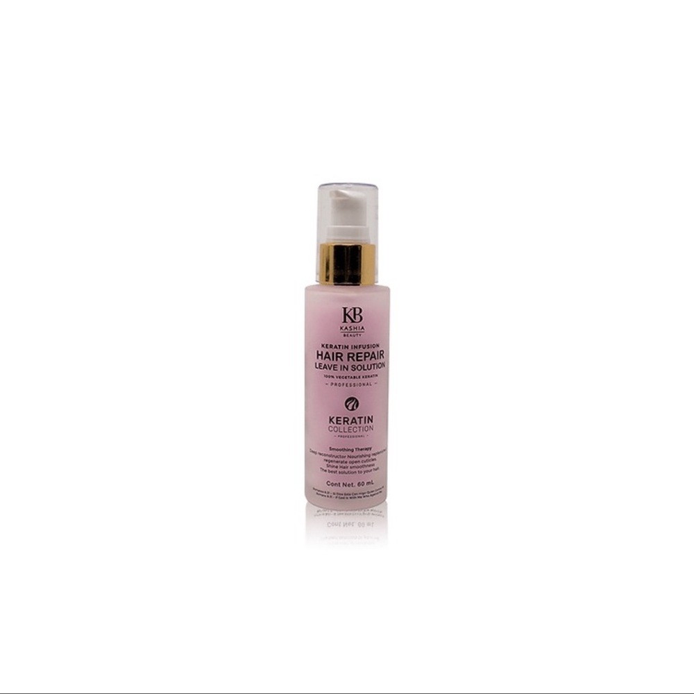 Keratin Hair Repair Leave-In Solution - Pink